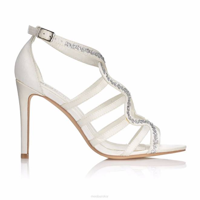 Menbur kvinnor vit Josefina brudsko 608J2203