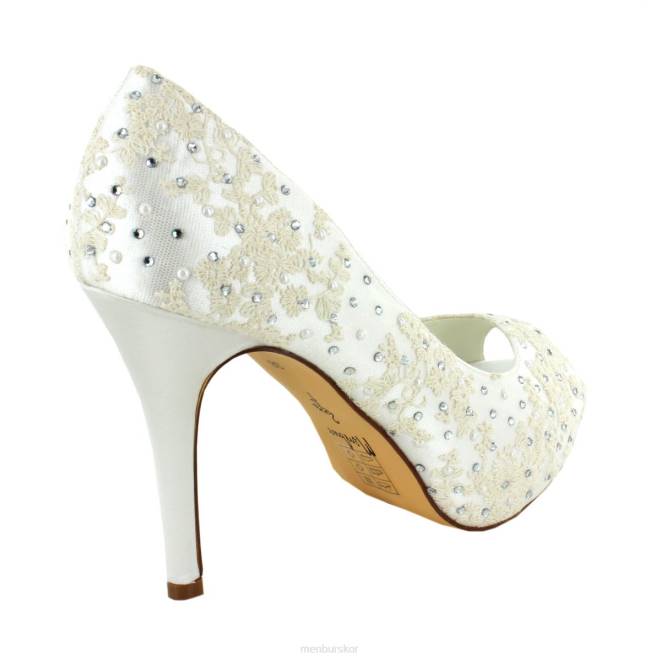 Menbur kvinnor vit alegria brudsko 608J2216