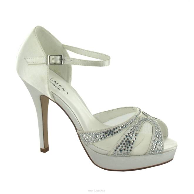 Menbur kvinnor vit amelia brudsko 608J2435