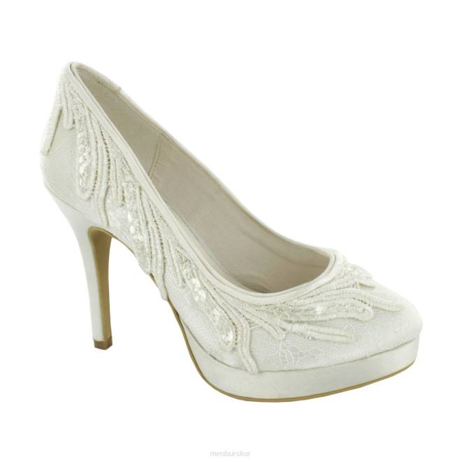 Menbur kvinnor vit barbara brudsko 608J2365