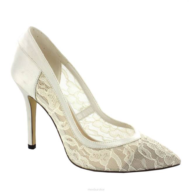 Menbur kvinnor vit begona brudsko 608J2384