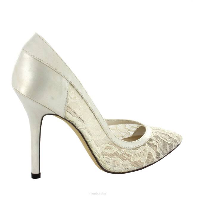 Menbur kvinnor vit begona brudsko 608J2384