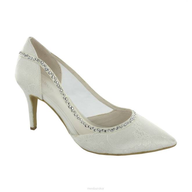 Menbur kvinnor vit belinda brudsko 608J2363