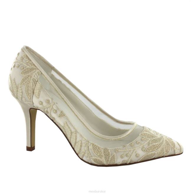 Menbur kvinnor vit berta brudsko 608J2392