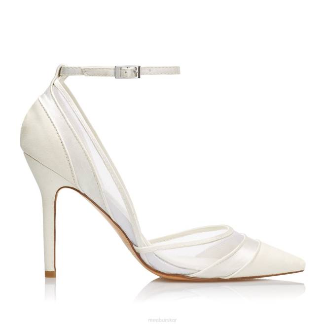 Menbur kvinnor vit clotilde brudsko 608J2234