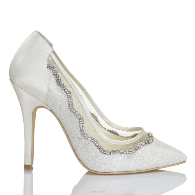 Menbur kvinnor vit cristina brudsko 608J2425