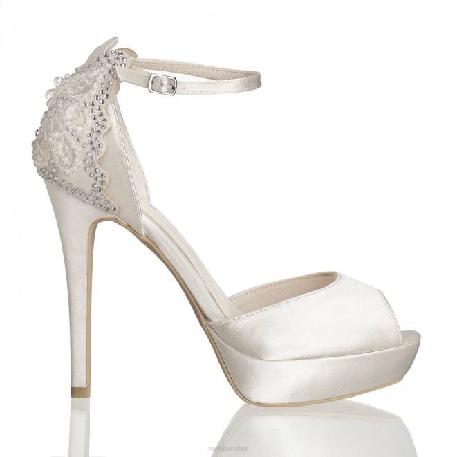 Menbur kvinnor vit espejo brudsko 608J2309