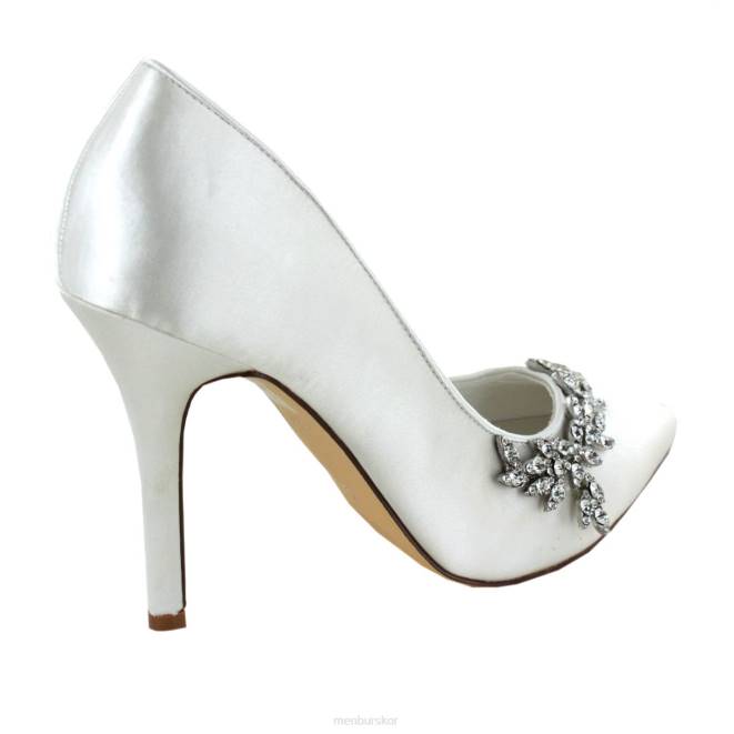 Menbur kvinnor vit fuensanta brudsko 608J2498