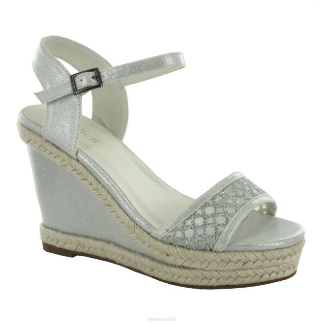 Menbur kvinnor vit gala brudsko 608J2475