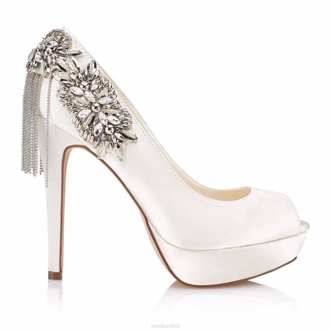 Menbur kvinnor vit henares brudsko 608J2455