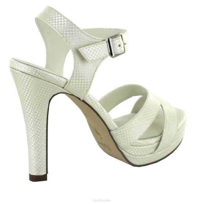 Menbur kvinnor vit imelda brudsko 608J2482