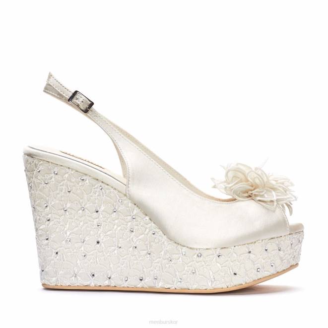 Menbur kvinnor vit ines brudsko 608J2440