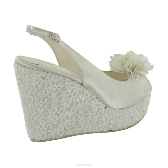 Menbur kvinnor vit ines brudsko 608J2440