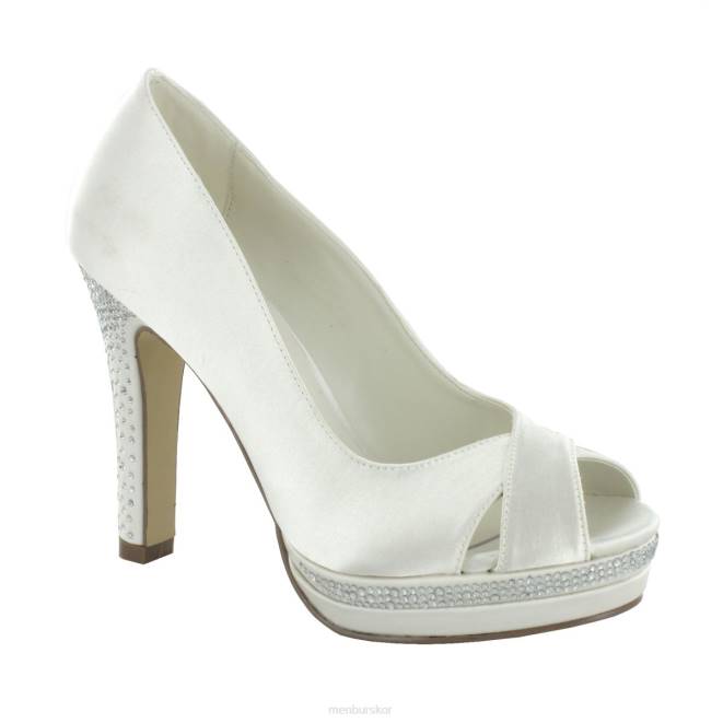 Menbur kvinnor vit joya brudsko 608J2391