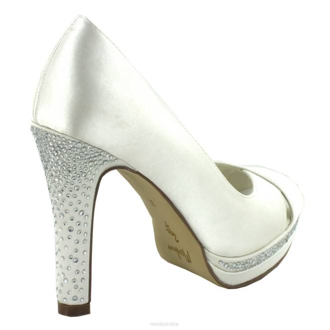 Menbur kvinnor vit joya brudsko 608J2391