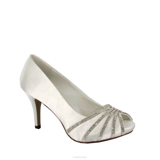 Menbur kvinnor vit julieta brudsko 608J2432