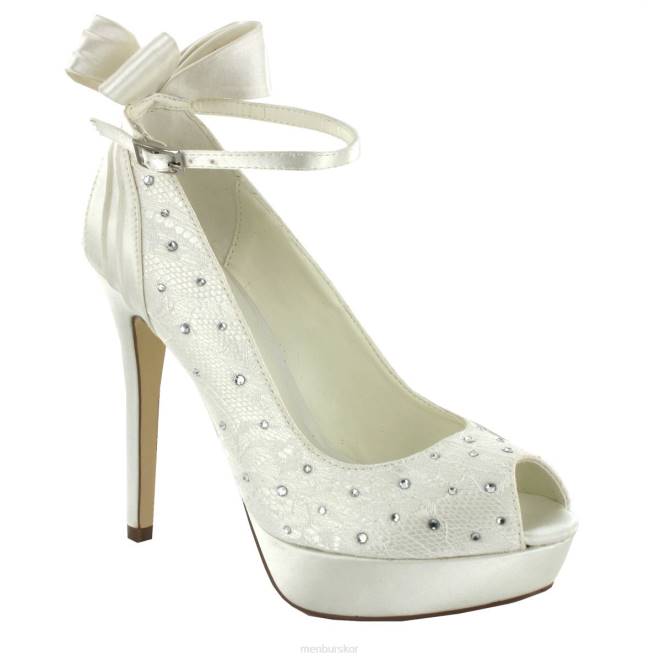 Menbur kvinnor vit karina brudsko 608J2259