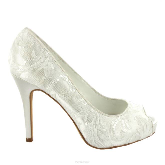 Menbur kvinnor vit keila brudsko 608J2352
