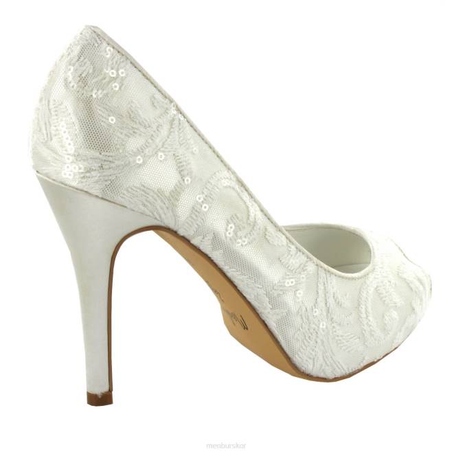 Menbur kvinnor vit keila brudsko 608J2352