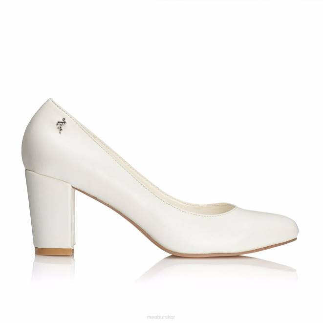 Menbur kvinnor vit kiara brudsko 608J2454