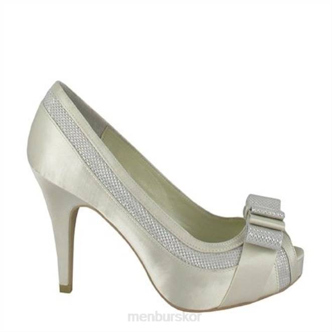 Menbur kvinnor vit lisa brudsko 608J2346