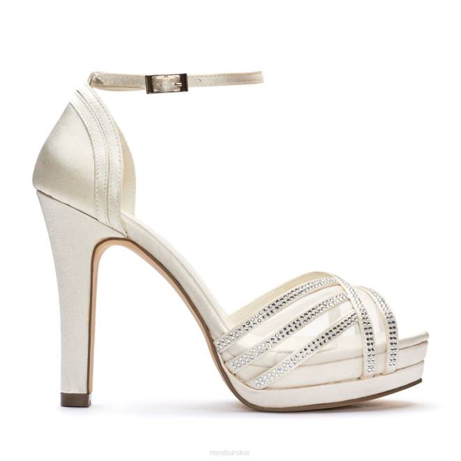 Menbur kvinnor vit loreto brudsko 608J2479