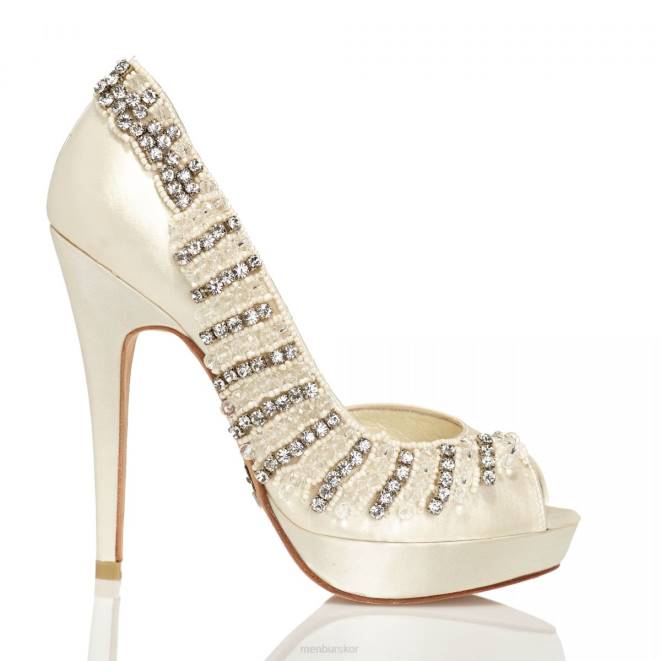 Menbur kvinnor vit lucilda brudsko 608J2409