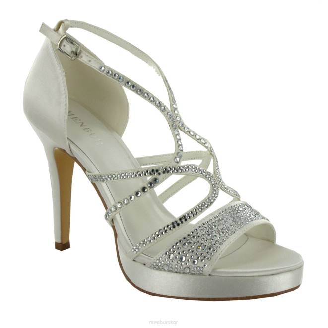 Menbur kvinnor vit maite brudsko 608J2271