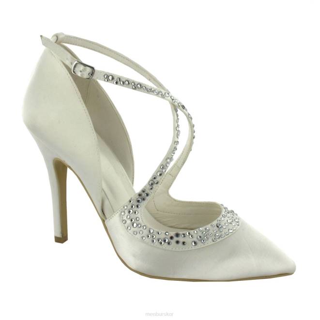 Menbur kvinnor vit martina brudsko 608J2442