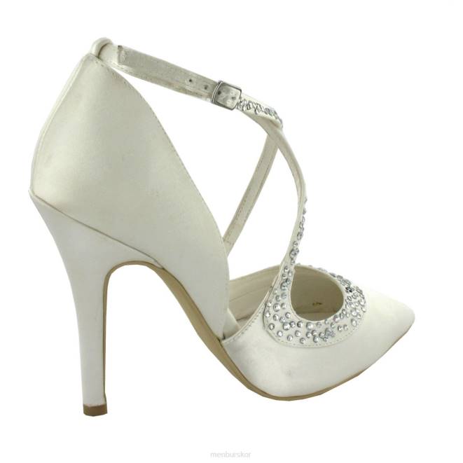 Menbur kvinnor vit martina brudsko 608J2442