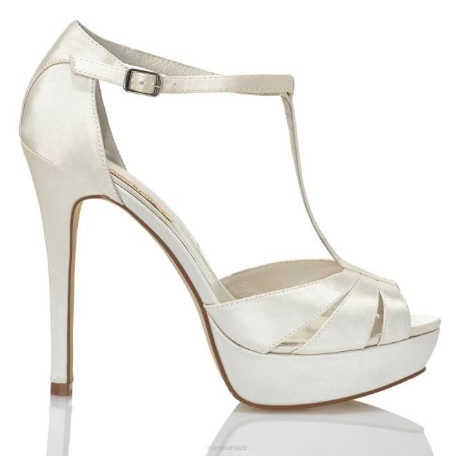 Menbur kvinnor vit mika brudsko 608J2215