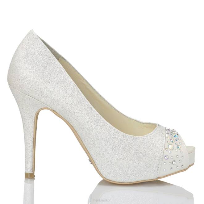 Menbur kvinnor vit nati brudsko 608J2424