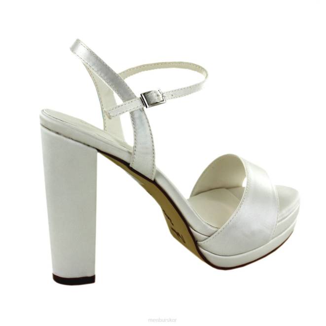 Menbur kvinnor vit nidia brudsko 608J2492