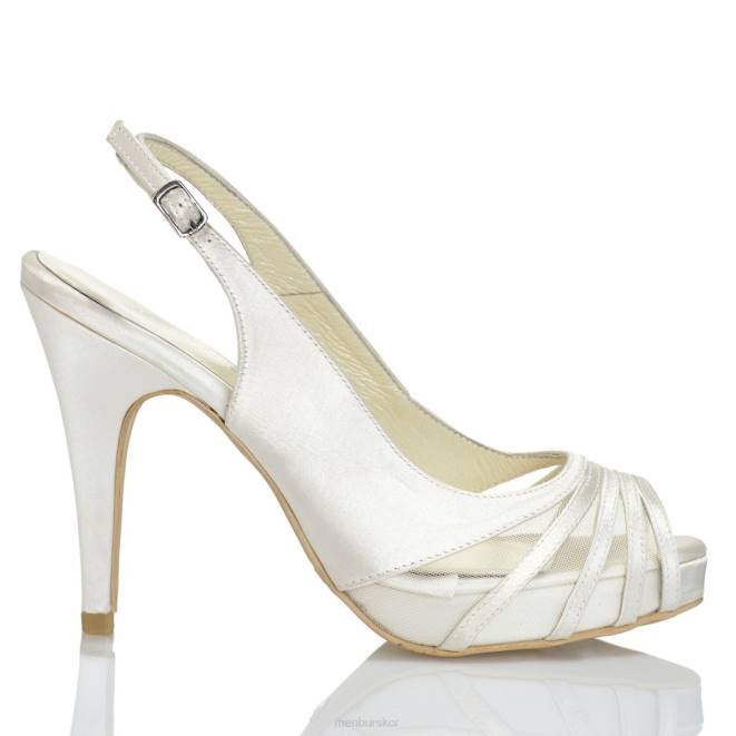 Menbur kvinnor vit paulova brudsko 608J2294