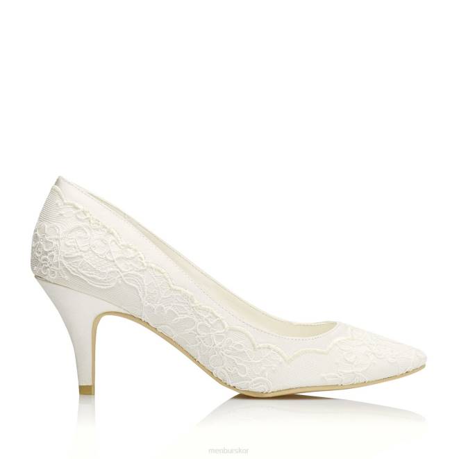 Menbur kvinnor vit petra brudsko 608J2303