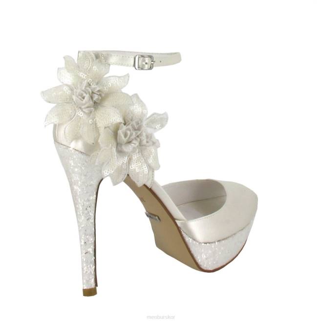 Menbur kvinnor vit pilar brudsko 608J2274