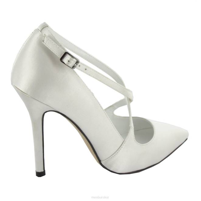 Menbur kvinnor vit rosario brudsko 608J2400