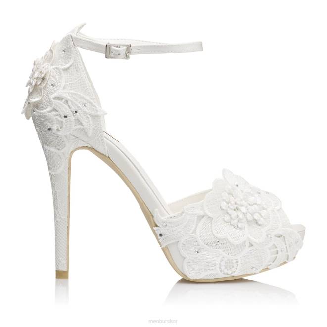 Menbur kvinnor vit sancha brudsko 608J2449