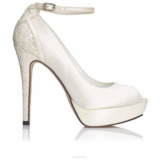Menbur kvinnor vit selen brudsko 608J2443