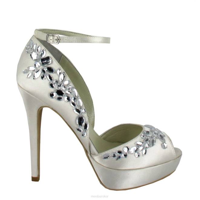 Menbur kvinnor vit silvia brudsko 608J2261
