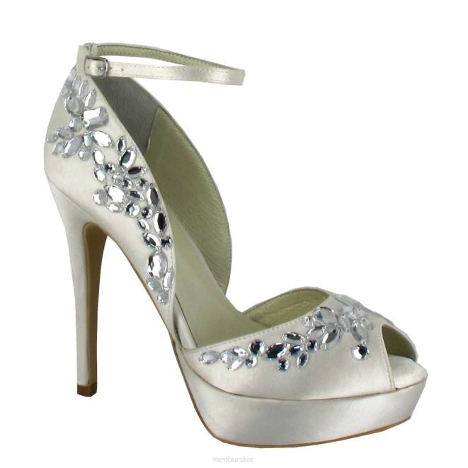 Menbur kvinnor vit silvia brudsko 608J2261