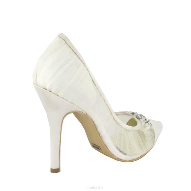Menbur kvinnor vit siomara brudsko 608J2422