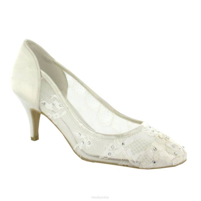 Menbur kvinnor vit soraya brudsko 608J2305