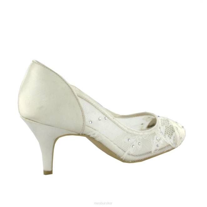 Menbur kvinnor vit soraya brudsko 608J2305