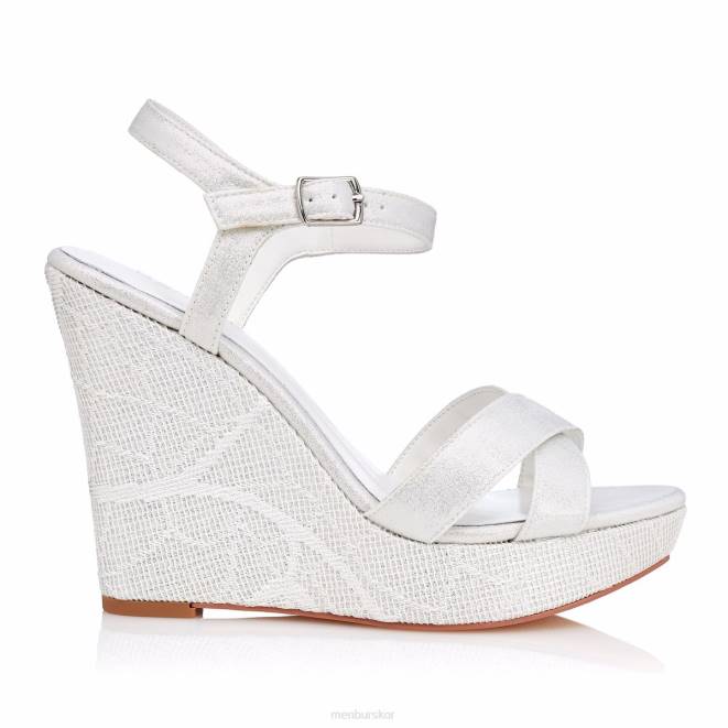 Menbur kvinnor vit talia brudsko 608J2463