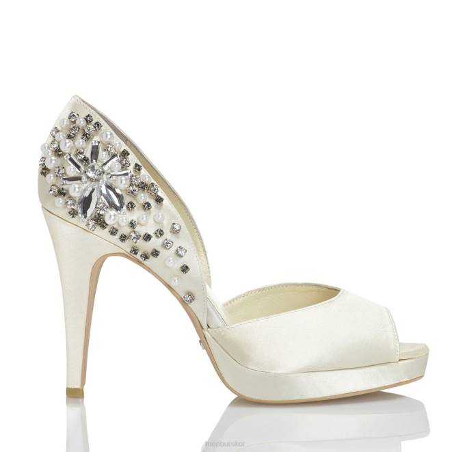 Menbur kvinnor vit talo brudsko 608J2310