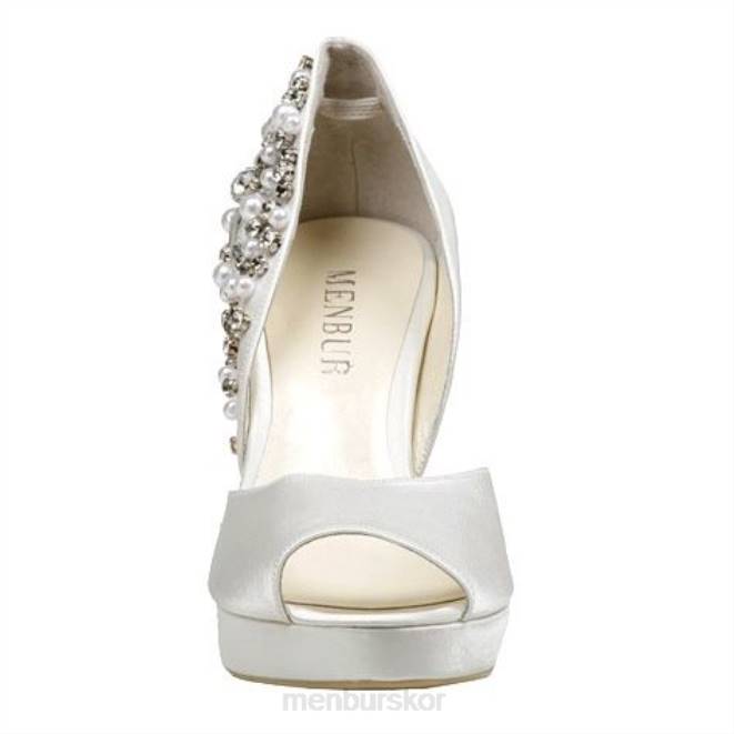 Menbur kvinnor vit talo brudsko 608J2310