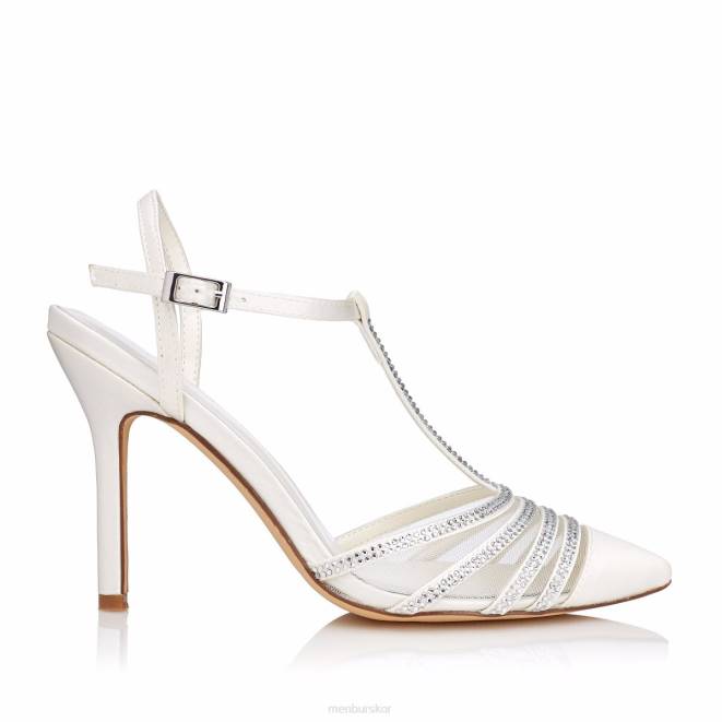 Menbur kvinnor vit vera brudsko 608J2236