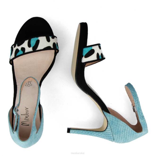 Menbur kvinnor azul claro amalfi casual chic sko 608J502
