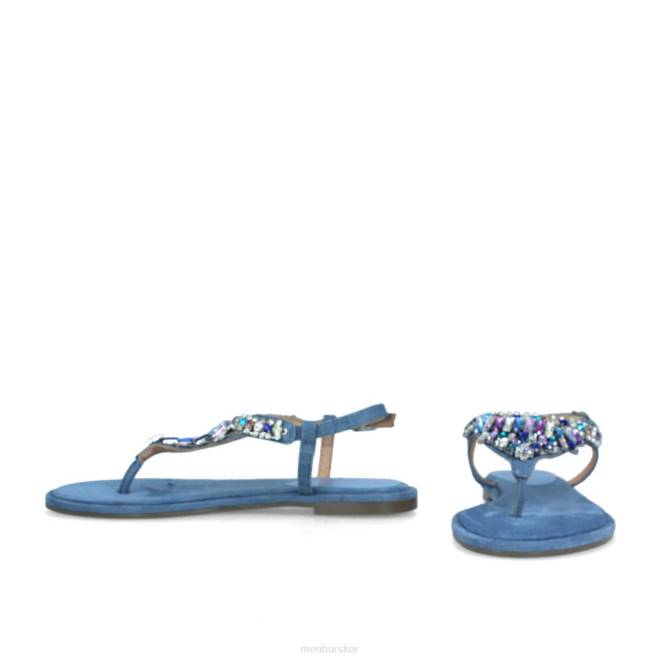 Menbur kvinnor azul claro bazzano casual chic sko 608J467